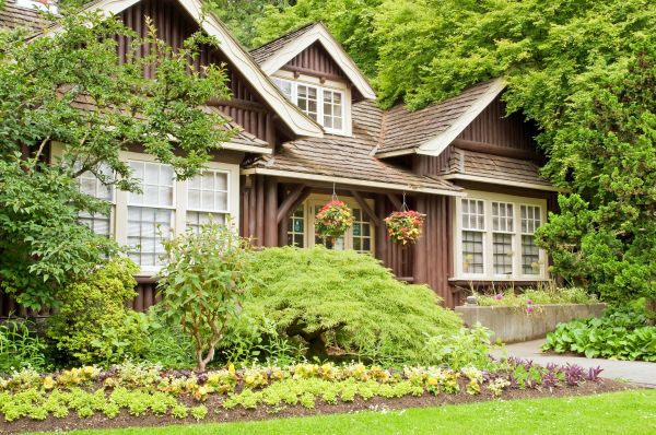Log Home Landscaping in Cedar Park