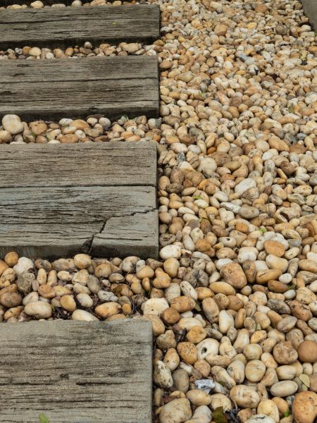 Pea Rock Installation in Cedar Park